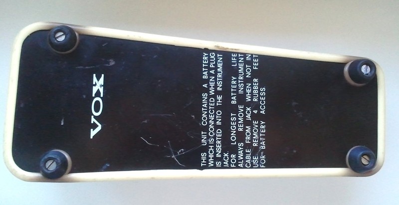 TONEHOME - the World of Vintage Guitar Effects Pedals - V846 Wah Wah