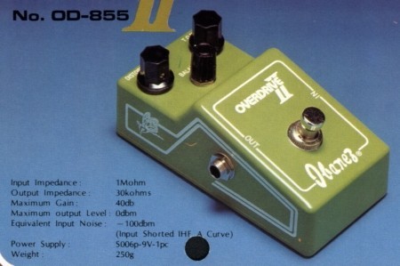 TONEHOME - the World of Vintage Guitar Effects Pedals - OD-855
