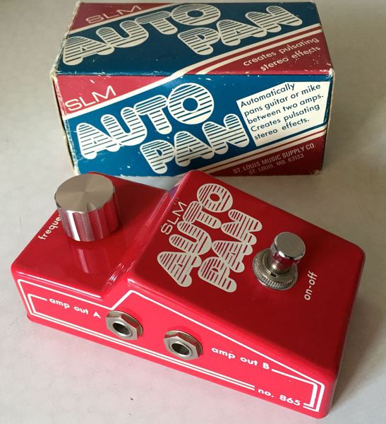 TONEHOME - the World of Vintage Guitar Effects Pedals - SLM Auto Pan