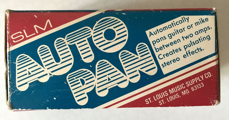 TONEHOME - the World of Vintage Guitar Effects Pedals - SLM Auto Pan