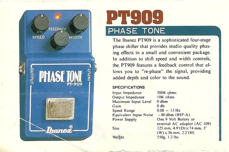 Maxon PT-909 PHASE TONE Maxon Phase Tone PT-909 | Reverb