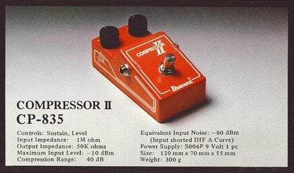 TONEHOME - the World of Vintage Guitar Effects Pedals - CP-835
